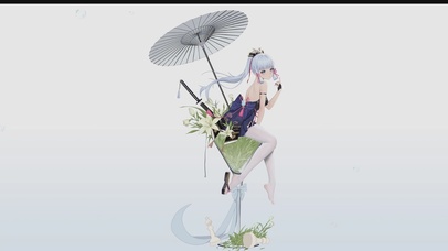 神里-雪顶鸡尾酒 4k