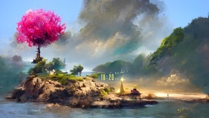 海岛落樱