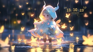 治愈雨蝶小精灵