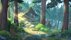 树林小屋