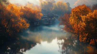 秋韵水乡