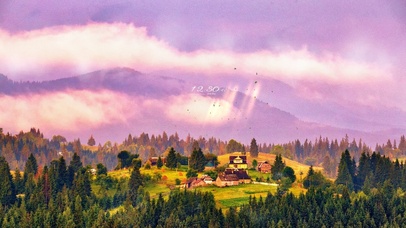 4K唯美治愈乡村田园小屋