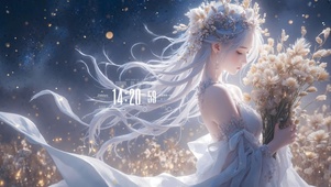 唯美治愈女孩