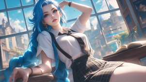 学生会会长 金克丝