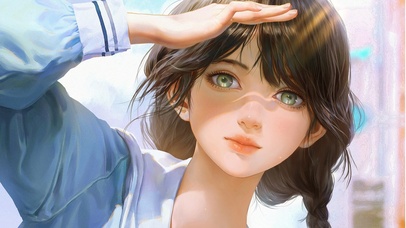 4k高清元气美少女