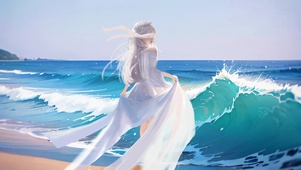 浪漫海边