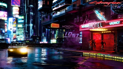 5K赛博朋克街区