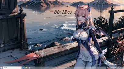 4k暗黑恶魔心海美少女