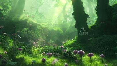 4K唯美治愈护眼绿林