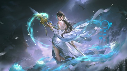 4K唯美古风美女