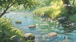 治愈夏日动漫风景