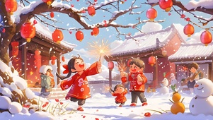 过新年