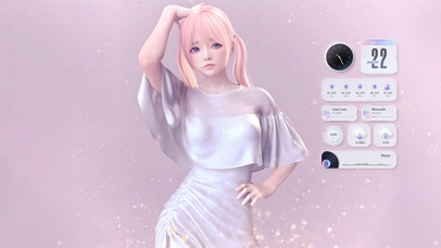 唯美清纯马尾女孩