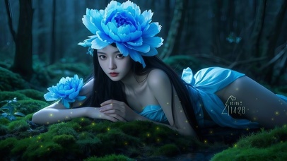 性感精灵美少女美艳动人