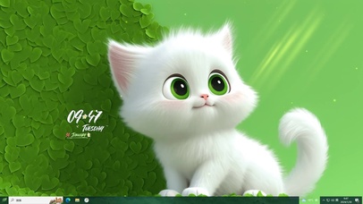 4K调皮小可爱喵主题