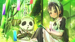 清新护眼动漫美少女