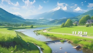 护眼小溪房屋