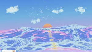 3D动画海-桌面主题