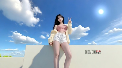 小清新美少女治愈迷人心动性感