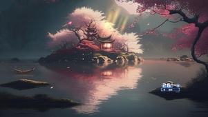 人间忽晚