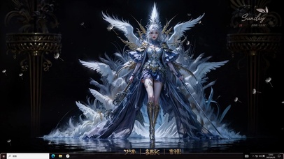 4k银色天使纯欲美少女