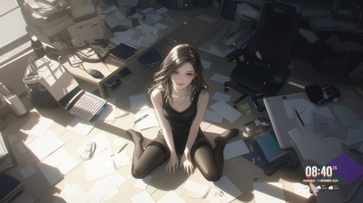 她的笑容如同夜空中最亮的星