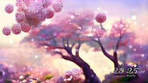 梦幻樱花树