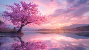 唯美桃花潭
