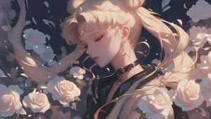 玫瑰美少女