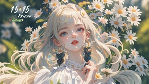 4K 雏菊女孩