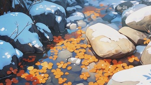唯美治愈小溪流