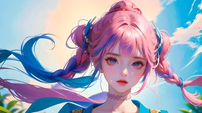 美女二 4K治愈壁纸