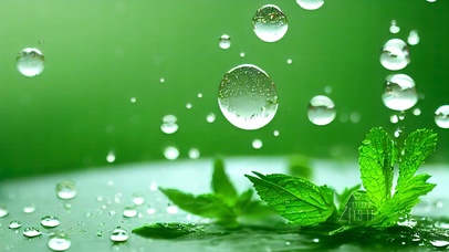 4K水薄荷（护眼、互动）