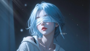 纯欲短发女孩