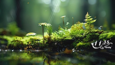 护眼清新森林壁纸