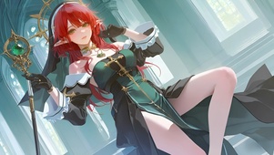 夏空-修女制服美女