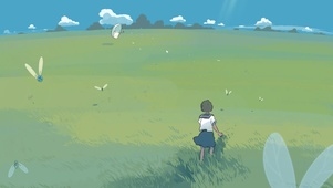 草原上