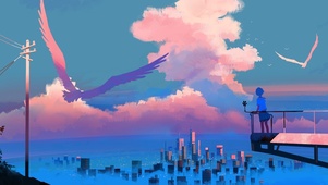 彩色天空