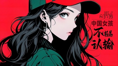 中国女孩不轻易认输