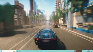 3D网格赛车主题