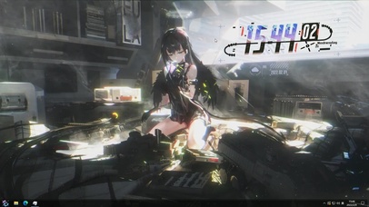 电子少女（灵能炫酷组件）