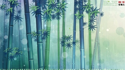 竹林雨护眼