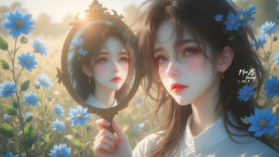 镜中女孩