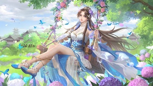 4K古风美女