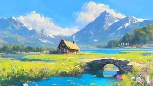春天的草原