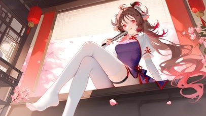 艾雅法拉-白丝少女