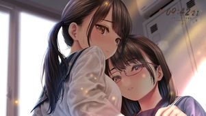 清纯二次元校园美少女