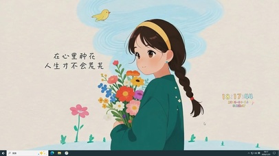 心里种花人生不荒芜