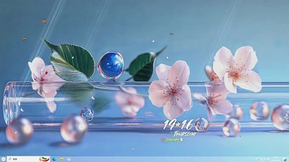 简约护眼AI壁纸-桌面主题