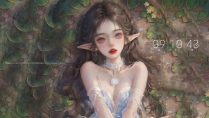 唯美精灵少女